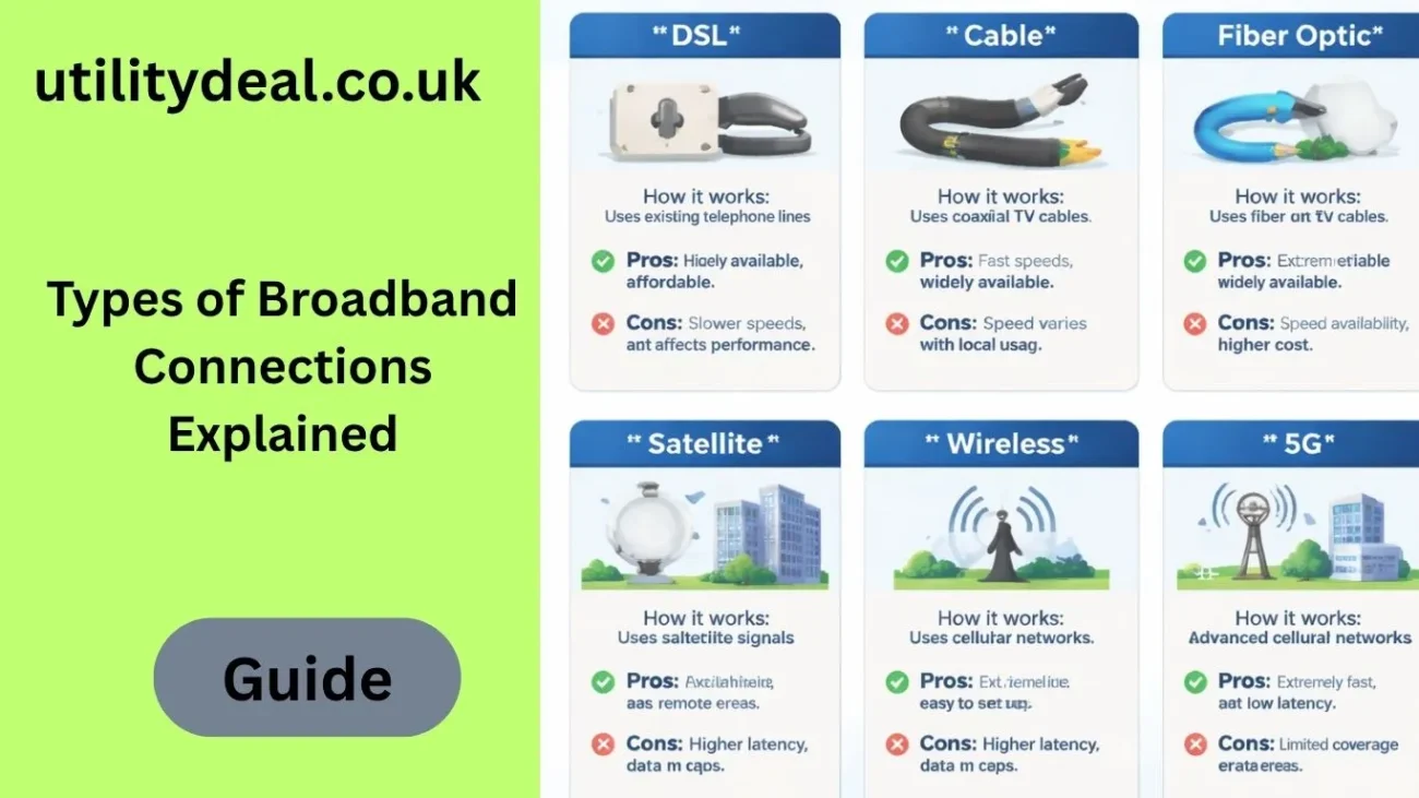 Types of Broadband Connections Explained