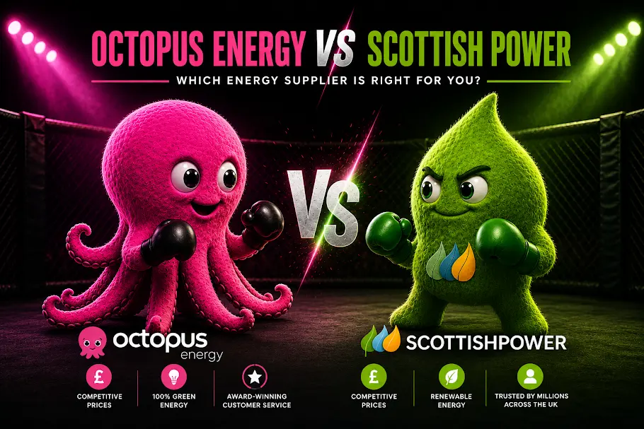 Octopus Energy vs Scottish Power comparison