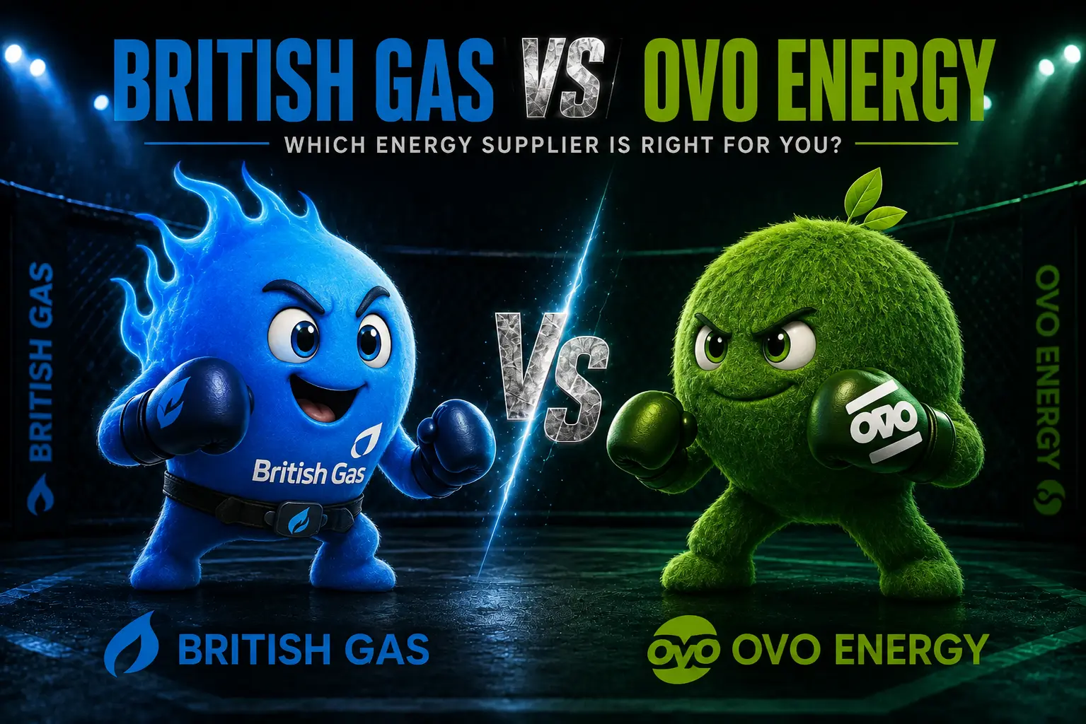 British Gas vs Ovo energy