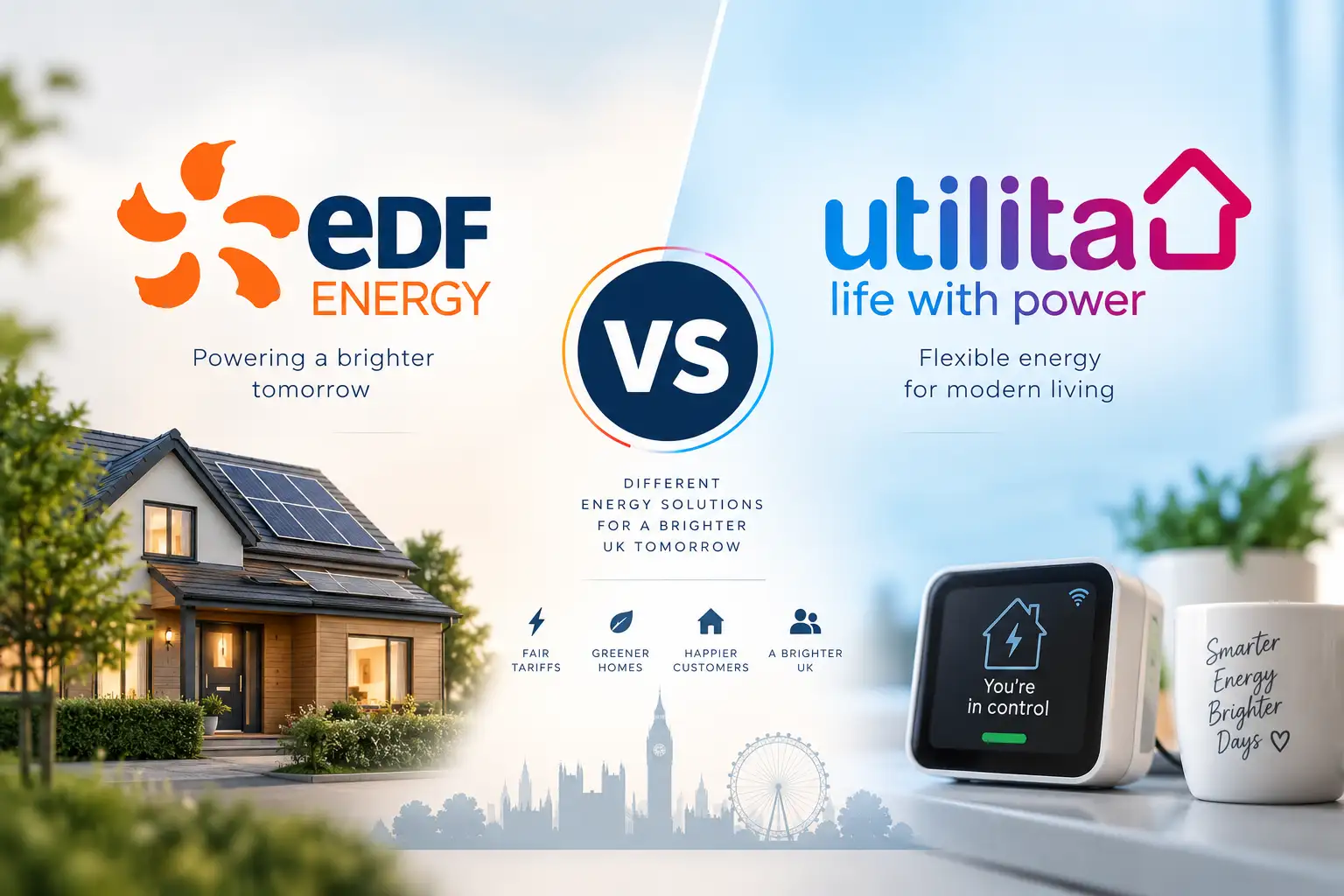 EDF Energy vs Utilita Energy: